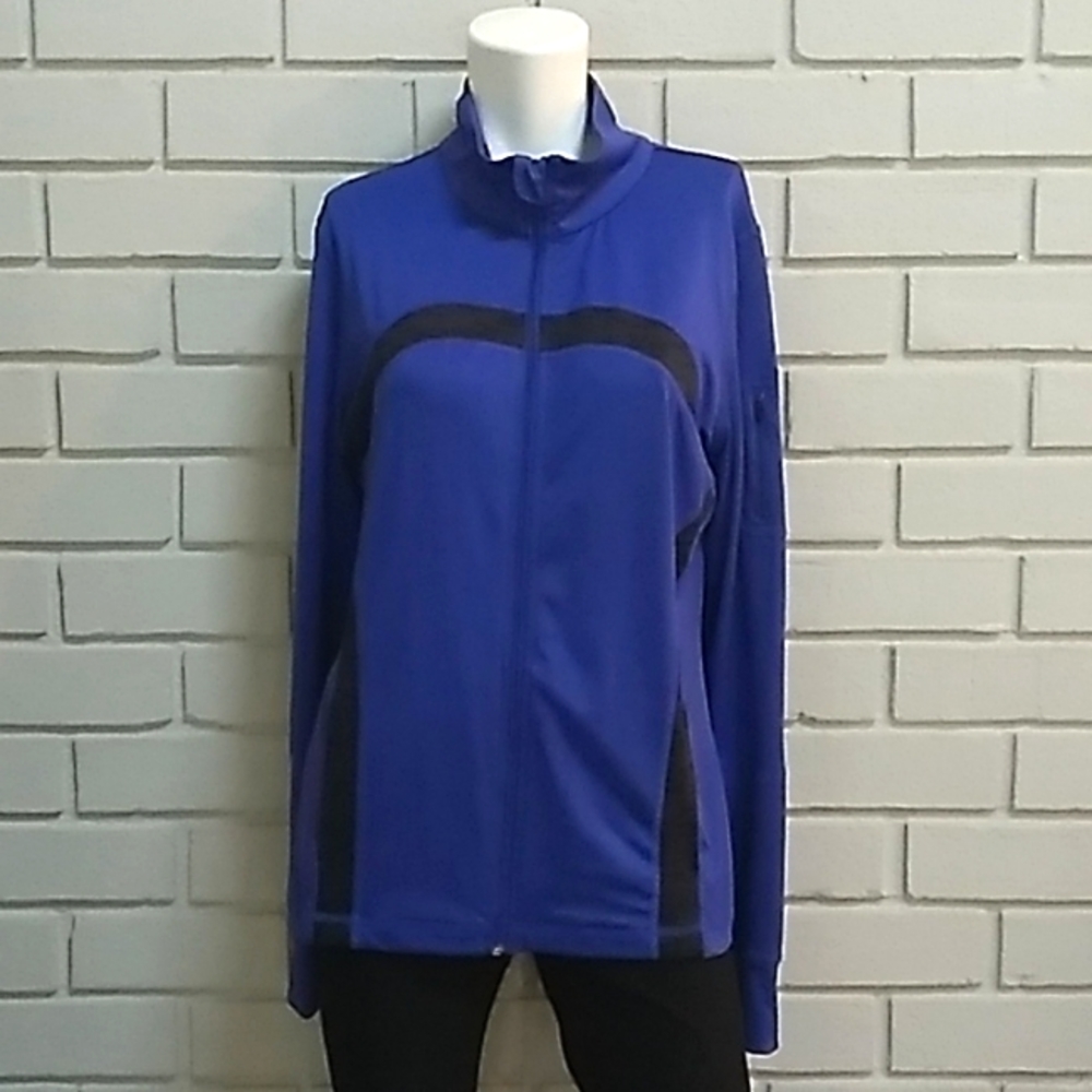 Tek Gear Women's Zip Up Workout Jacket. Size M/L See Measurements
